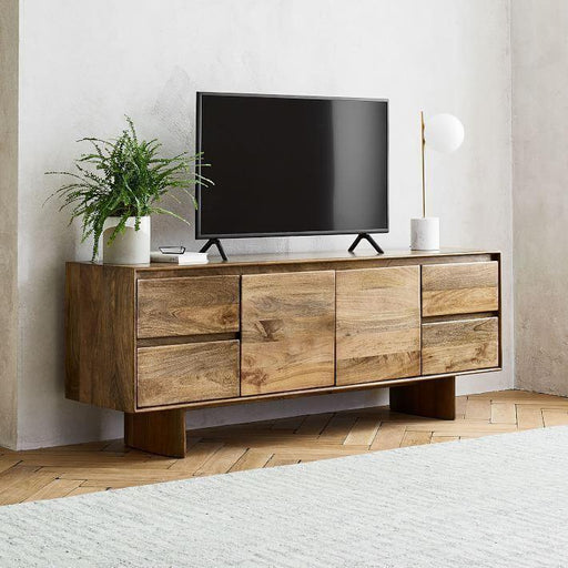 Buy Cabinets & Sideboard - Morgan Natural Wooden Sideboard Tv Cabinet For Living Room by The home dekor on IKIRU online store