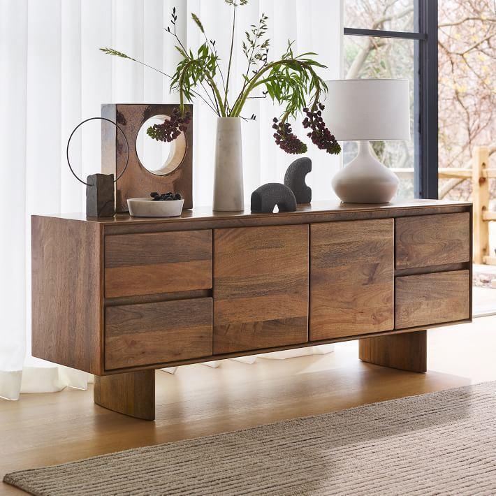 Buy Cabinets & Sideboard - Morgan Natural Wooden Sideboard Tv Cabinet For Living Room by The home dekor on IKIRU online store