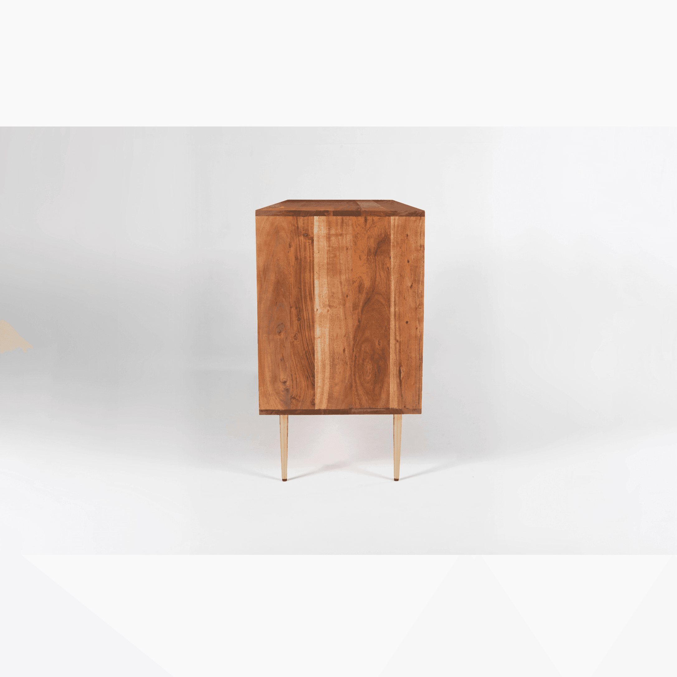 Buy Cabinets & Sideboard - Wooden & Metal Side Board With Storage | Side Console Table Cement Finish For Home by Orange Tree on IKIRU online store