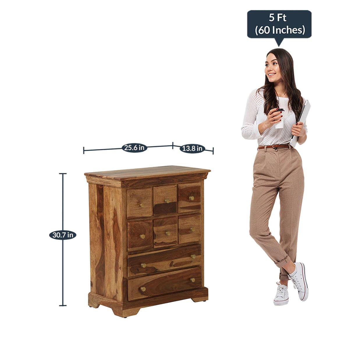 Buy Cabinets & Sideboard - Wooden Drawer Cabinet For Living Room | Wood Storage Sideboard Cabinet by The home dekor on IKIRU online store