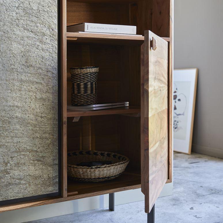 Buy Cabinets & Sideboard - Wooden Sideboard Cabinet With Door For Living Room & Bedroom Furniture by The home dekor on IKIRU online store