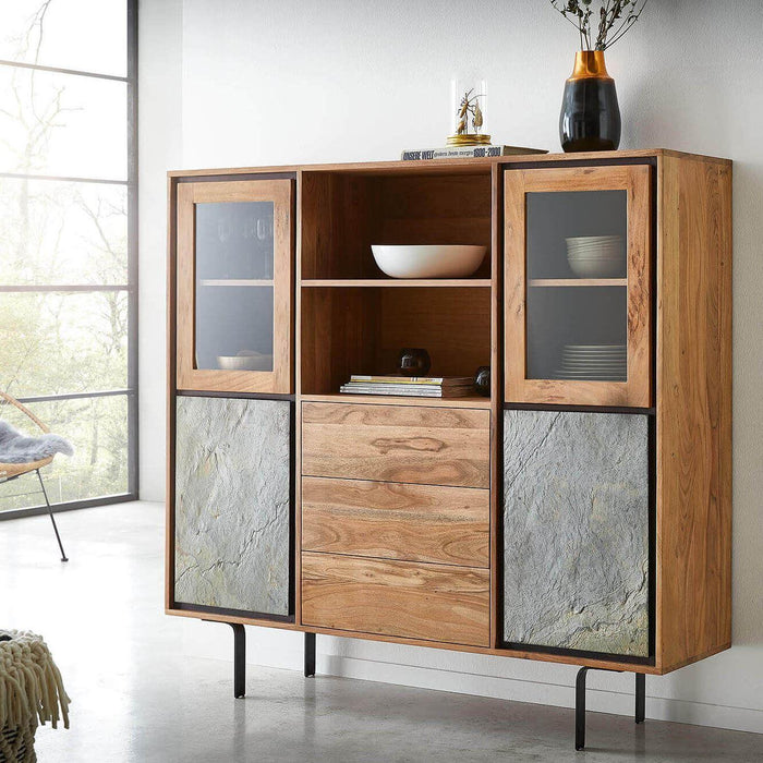 Buy Cabinets - Crockery Storage Cabinet For Kitchen | Wooden Storage Cabinet by The home dekor on IKIRU online store