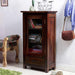 Buy Cabinets - Dark Brown Mini Almirah | Wooden Cabinet For Living Room by The home dekor on IKIRU online store