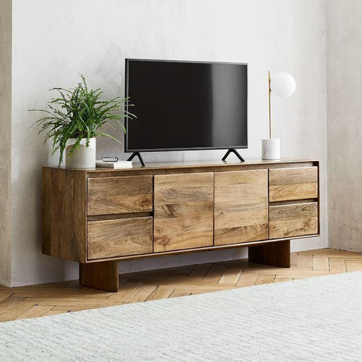 Buy Cabinets - Morgan Natural Wooden Sideboard Tv Cabinet For Living Room by The home dekor on IKIRU online store