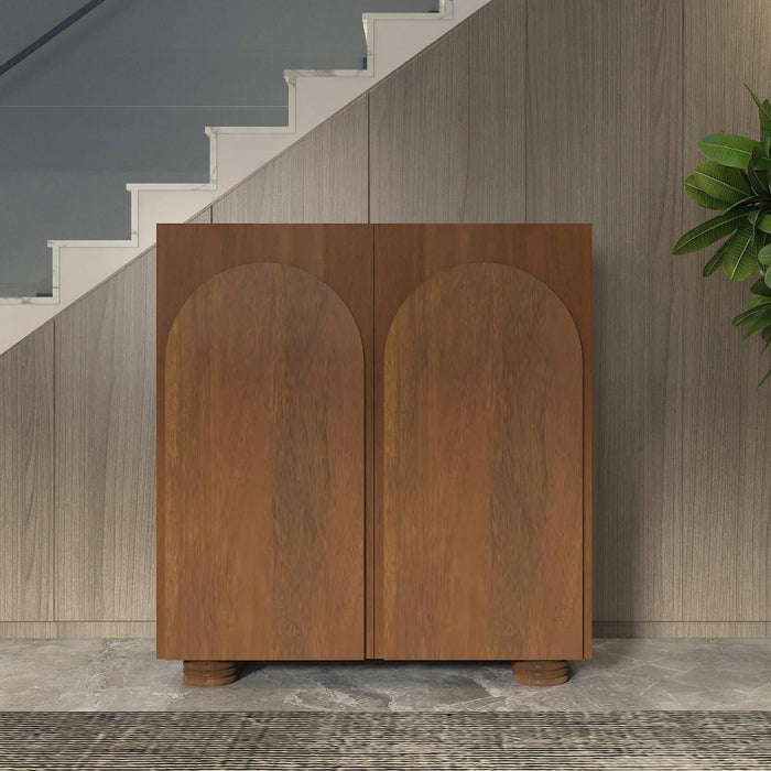 Buy Cabinets - Ribbed Highboard by Orange Tree on IKIRU online store