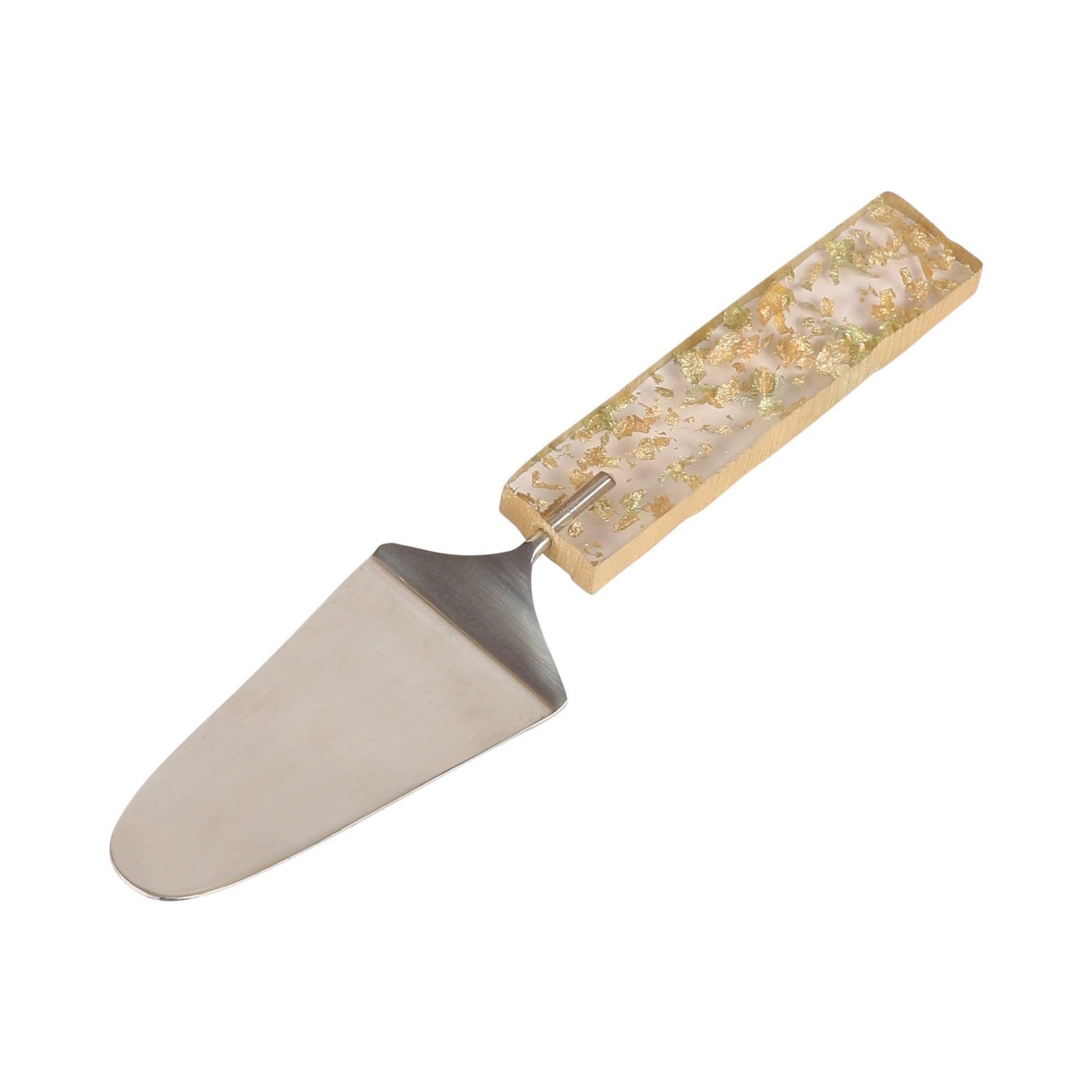 Buy Cake stand - Stylish Resin Cake Stand With Server | Modern Platter For Snacks & Appetizers by Amaya Decors on IKIRU online store