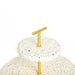 Buy Cake stand - White & Gold 2 Tier Serving Stand For Desserts & Cupcakes by Home4U on IKIRU online store