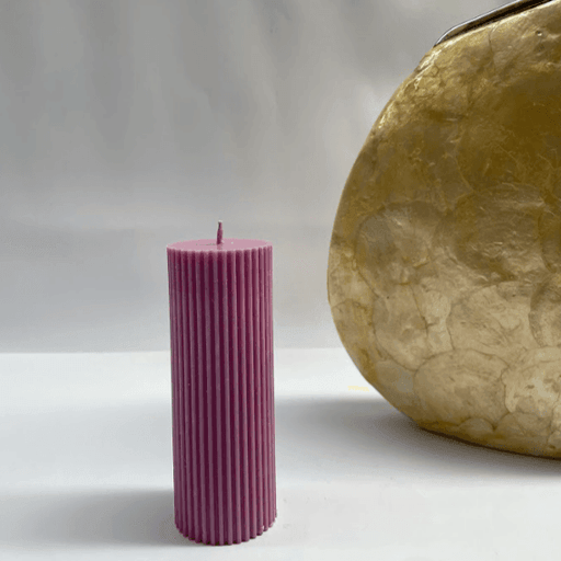 Buy Candle - Cylinder pillar candle by Rosee on IKIRU online store
