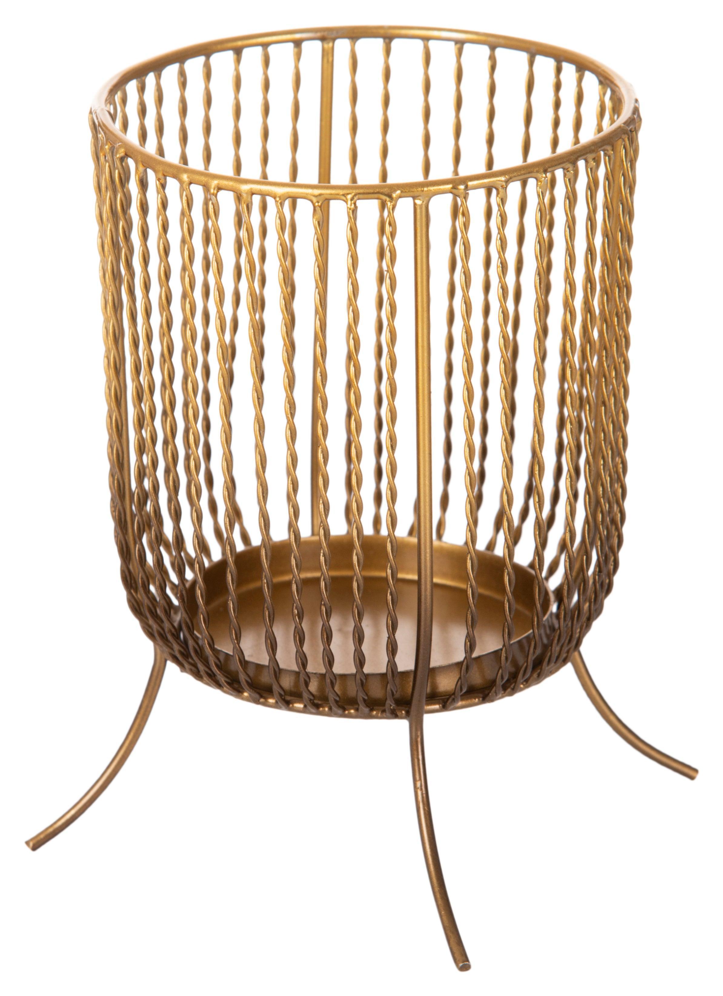 Buy Candle Stand - Antique Wired Golden Candle Stand | Metal Tealight Holder For Decor by House of Sajja on IKIRU online store