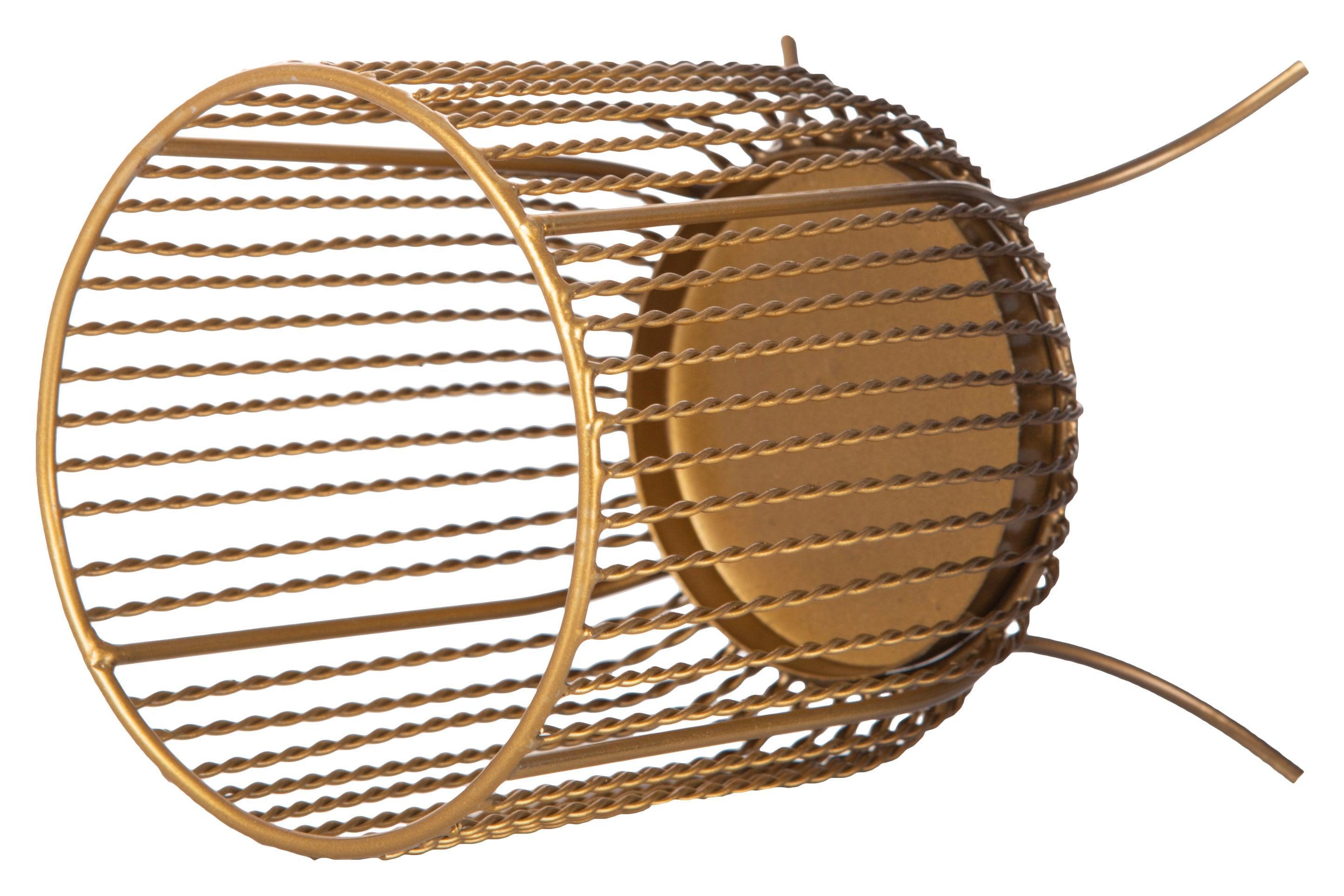 Buy Candle Stand - Antique Wired Golden Candle Stand | Metal Tealight Holder For Decor by House of Sajja on IKIRU online store