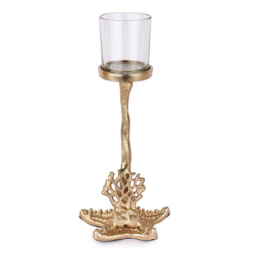 Buy Candle Stand - Golden Starfish Base Candle Holder Table Decor For Living Room by Manor House on IKIRU online store