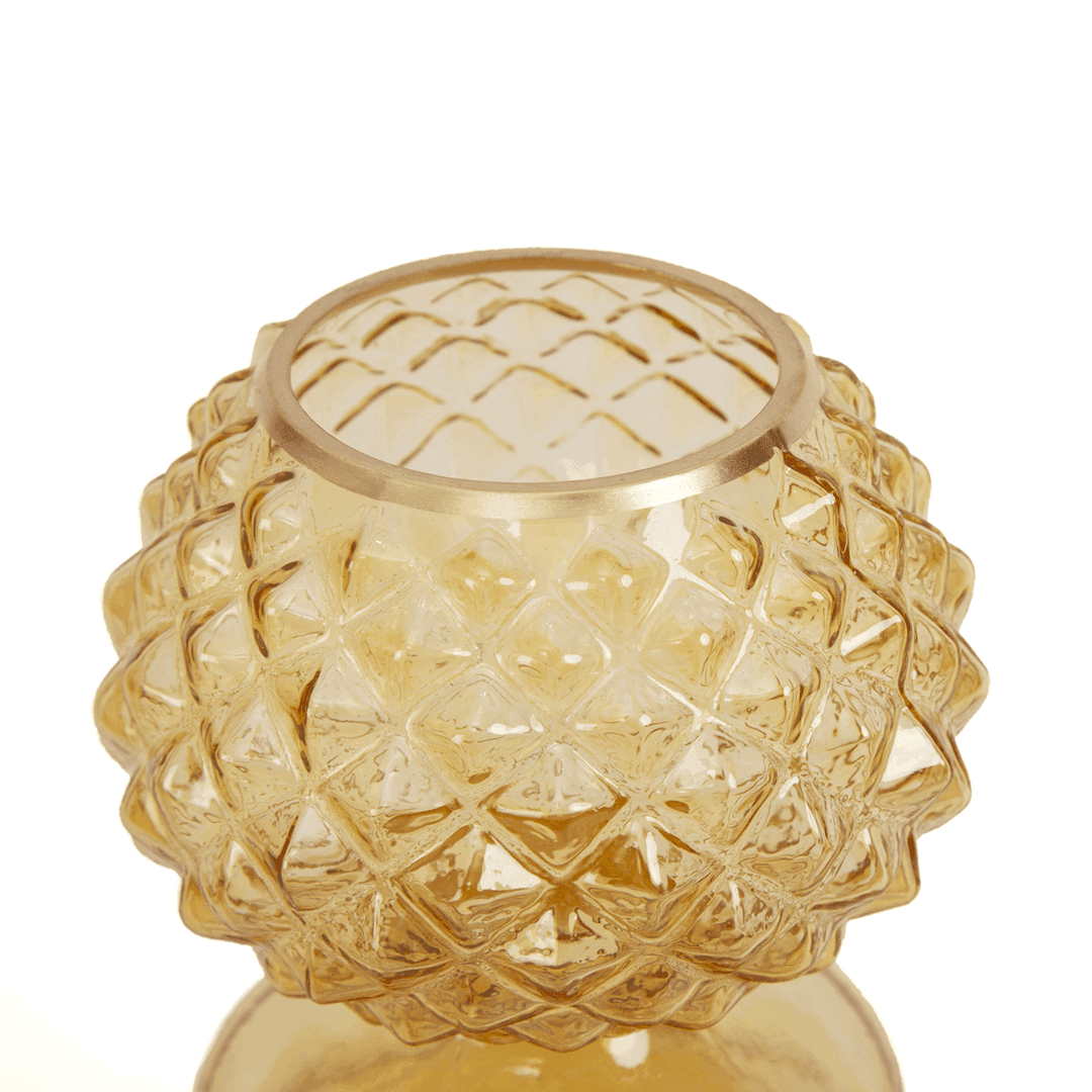 Buy Candle Stand - Kamil Glass Candle Stand | Stylish Pot Tealight Stand For Decoration & Gifting by Home4U on IKIRU online store