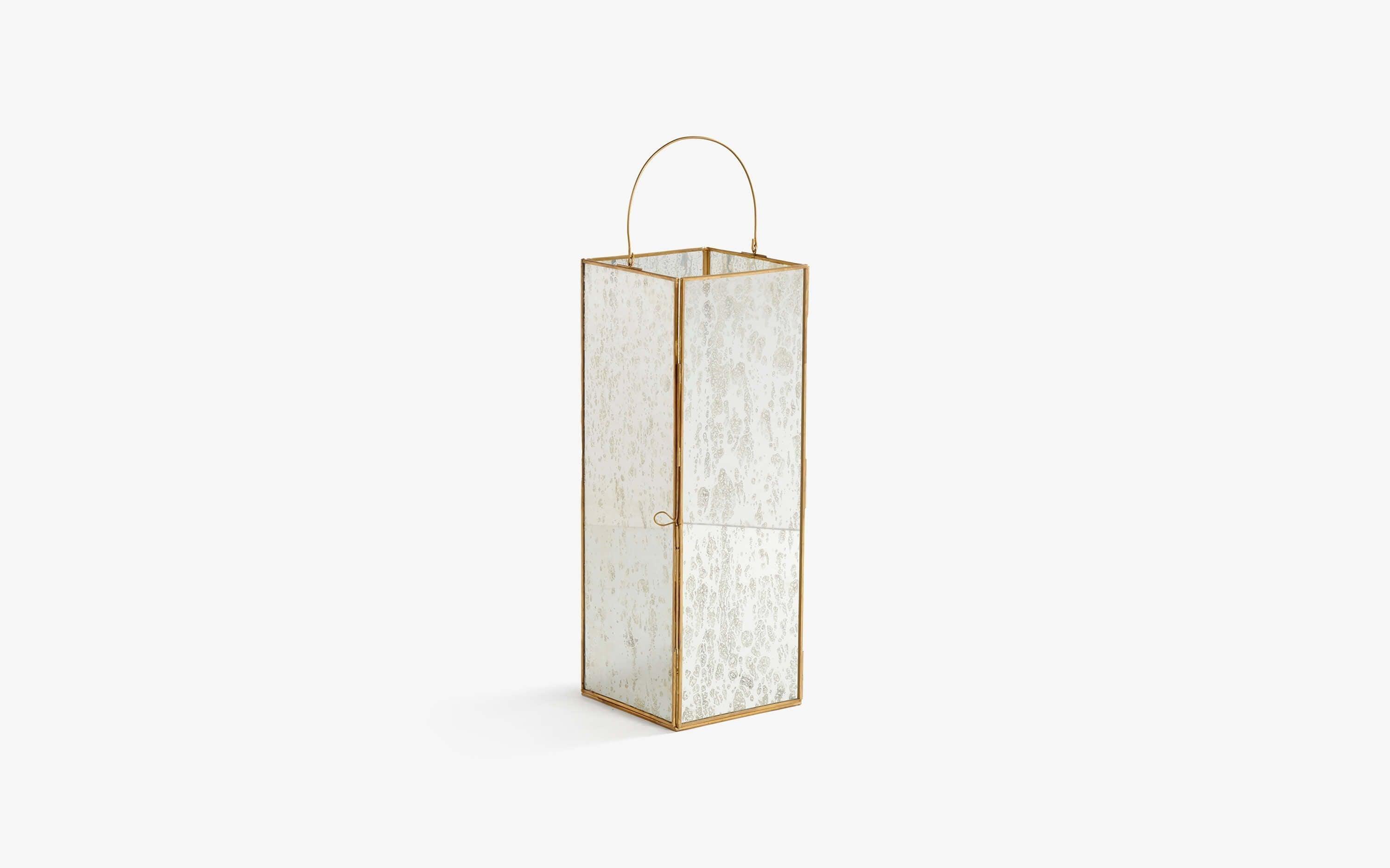 Buy Candle Stand - Modern Glass Finish Lantern | Decorative Tealight Candle Holder For Home Decor by Orange Tree on IKIRU online store