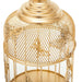 Buy Candle Stand - Titli Golden Mesh Lantern | Decorative Cage Hanging T-light Candle Holder For Home Decor by Home4U on IKIRU online store