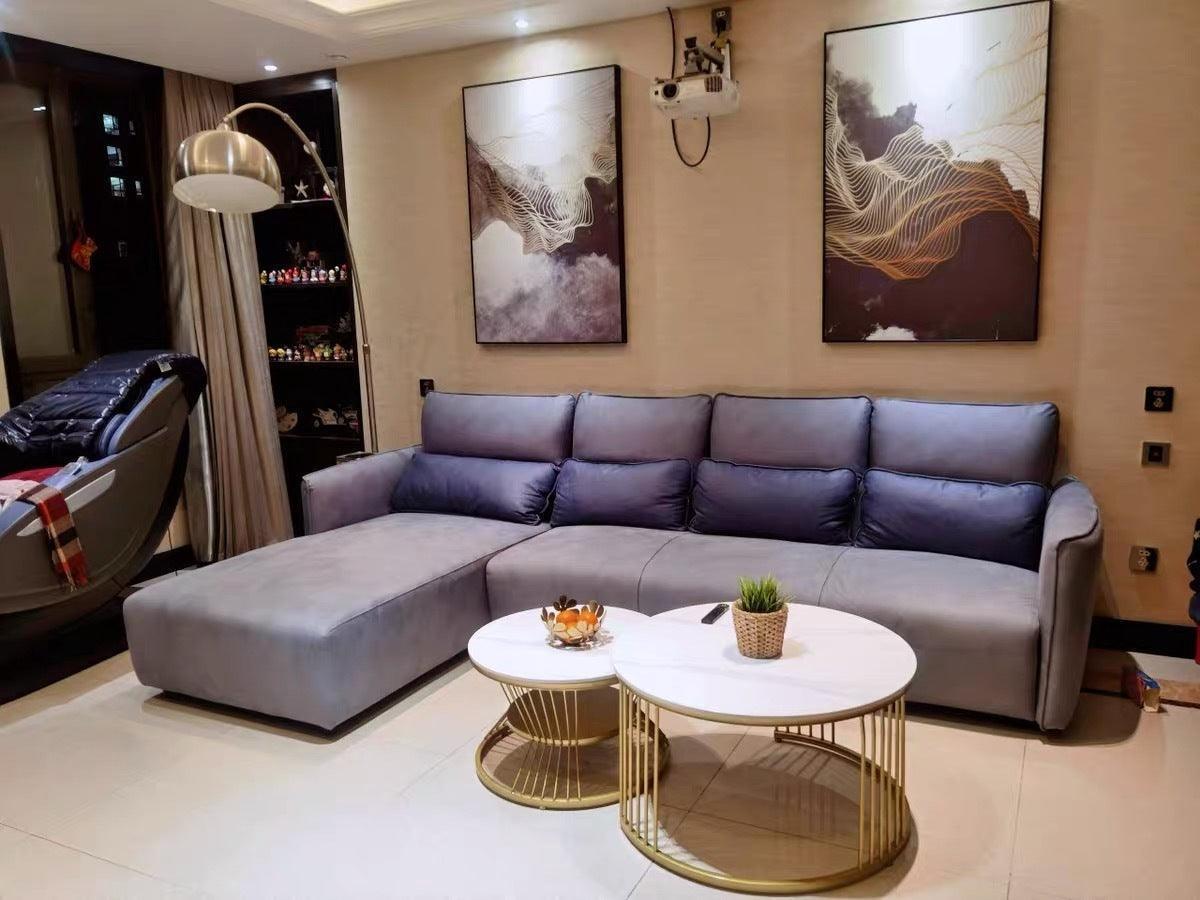 Buy Center Table - Marble Top Nesting Center Coffee Table For Living Room Home Decor & Office | Set of 2 Table by Handicrafts Town on IKIRU online store