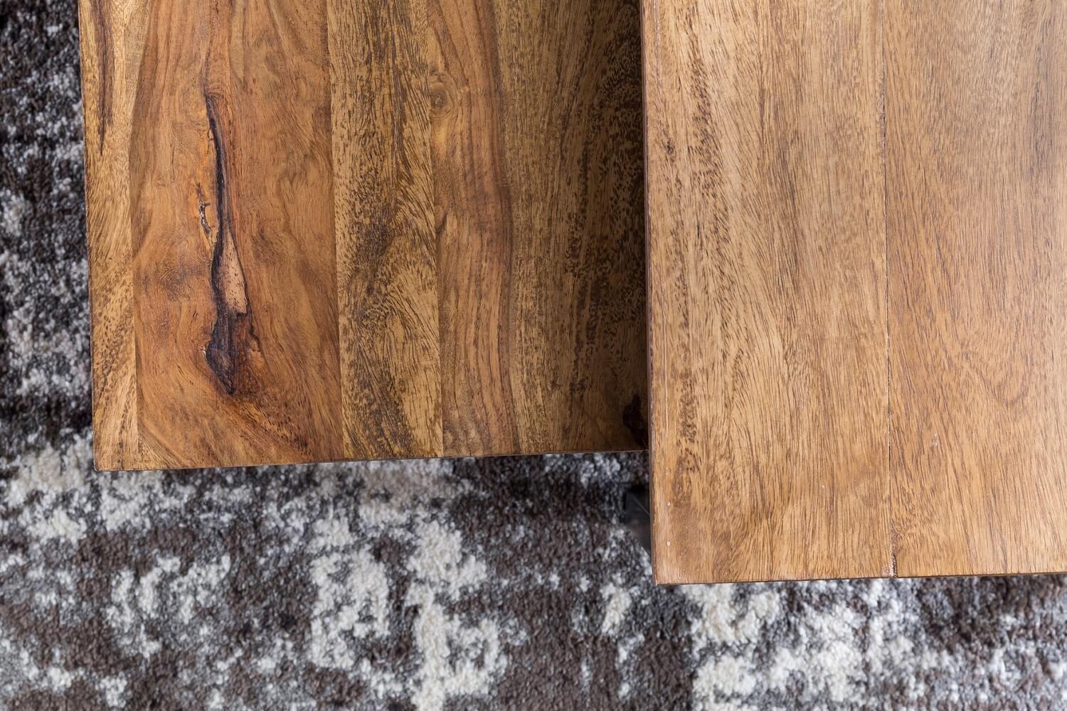 Buy Center Table - Wooden Coffee Table Set Of 2 | Wooden Center Teapoy For Living Room by The home dekor on IKIRU online store