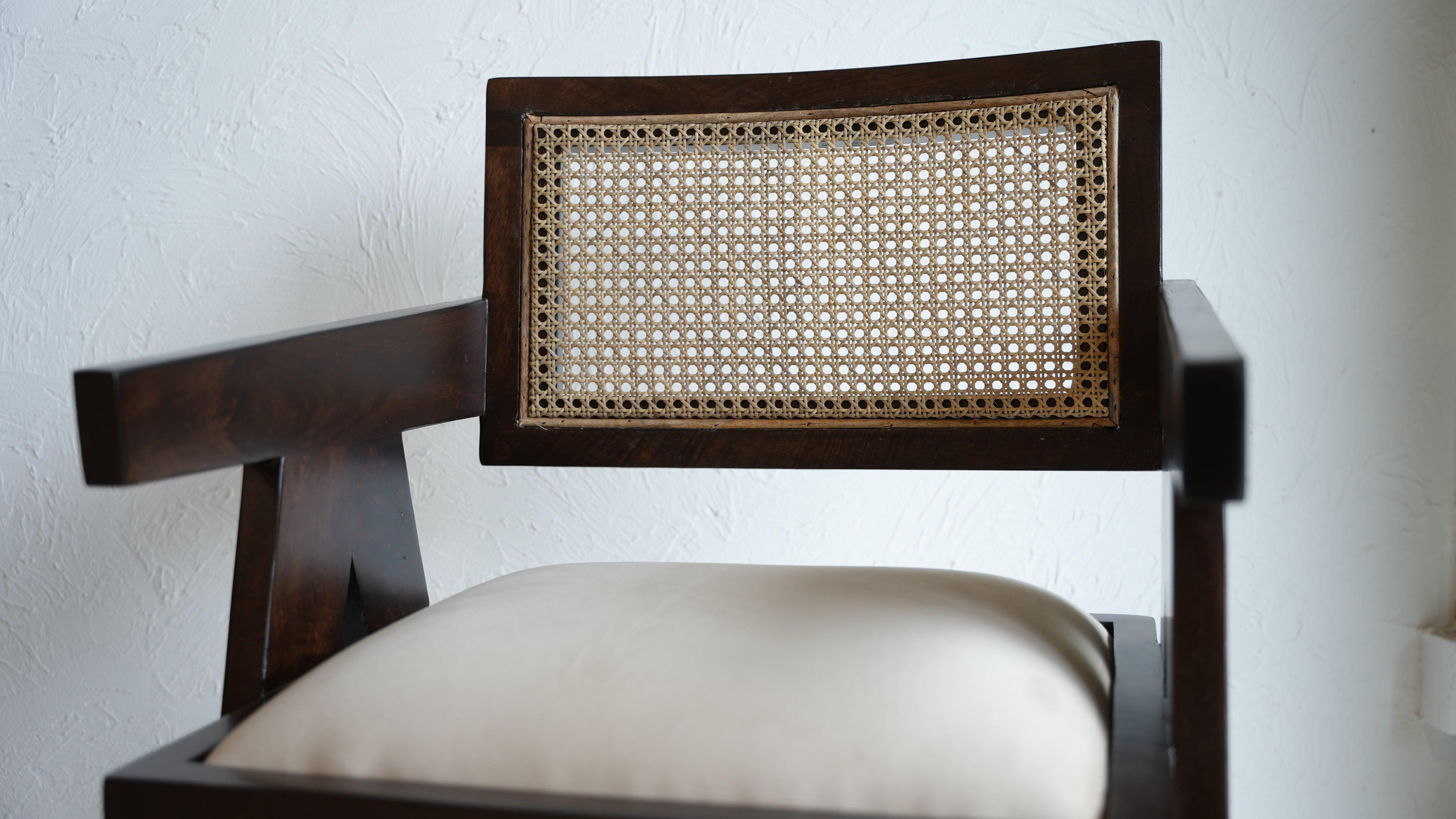 Buy Chair - Atlanta Wooden Chair With Cushion Seating For Living Room And Bedroom | Chandigarh Chair by The home dekor on IKIRU online store