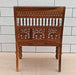 Buy Chair - Sheesham Wood Vintage Sofa Chair Natural Brown Color by The home dekor on IKIRU online store