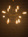 Buy Chandelier - Antique Brass Molecular 12 Light Modern Hanging Chandelier | Lamp Light For Home Decor by Fos Lighting on IKIRU online store