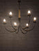 Buy Chandelier - Beach House 6 Light Rope Chandelier | Hanging Light Lamp For Home Decor by Fos Lighting on IKIRU online store