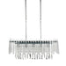 Buy Chandelier - Bella Stylish Clear Glass Chandelier Light | Aluminium Hanging Jhoomar For Home Decor by Home4U on IKIRU online store