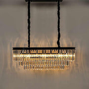 Buy Chandelier - Ortella Crystal Glass Hanging Chandelier | Jhoomar Light For Home & Party Decor by Home4U on IKIRU online store