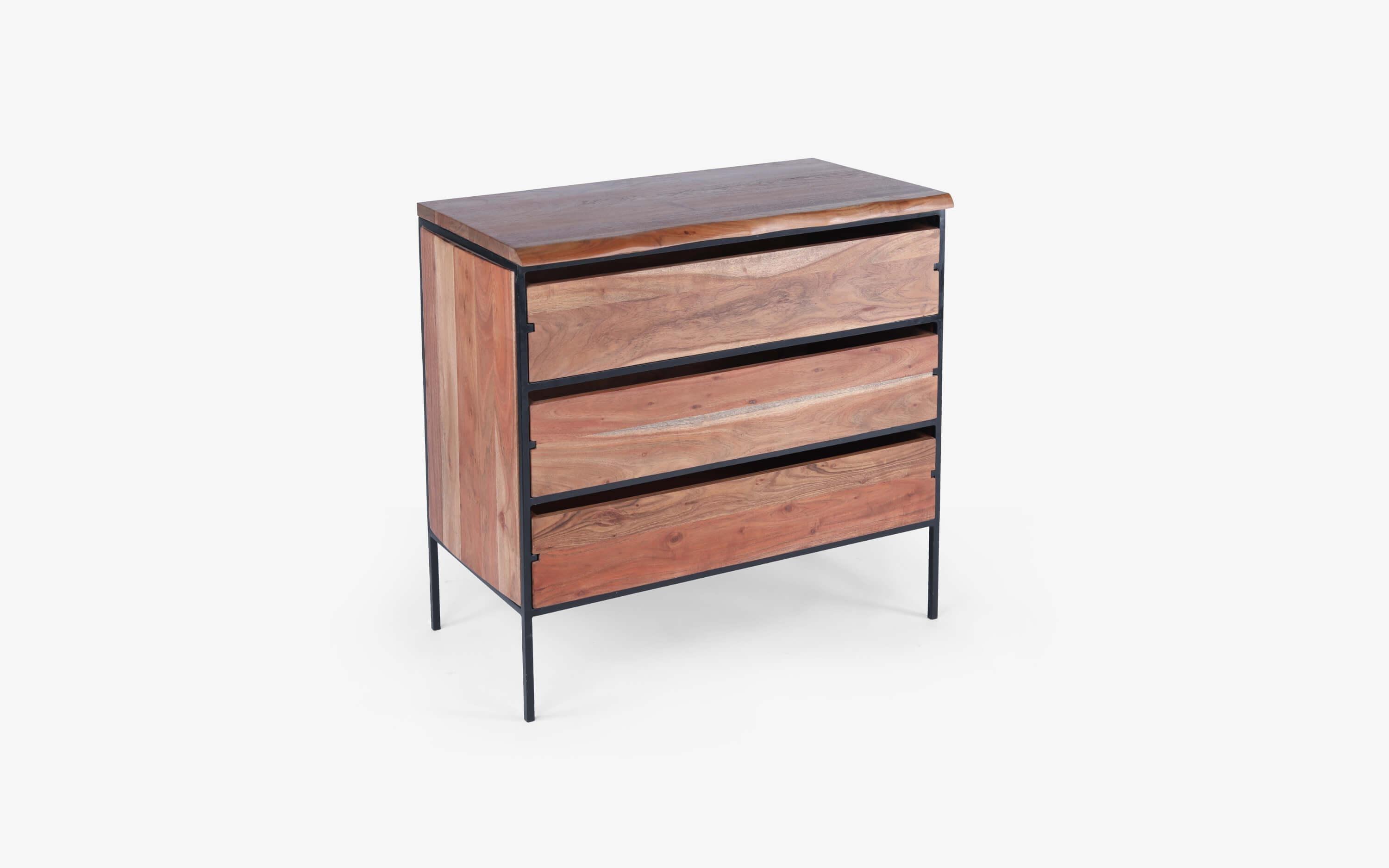 Buy Chest of Drawers - Yoho Wooden Chest Of Drawer | Bedside Table With Storage For Home by Orange Tree on IKIRU online store