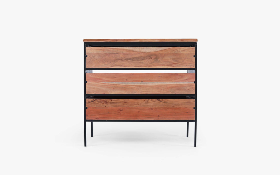 Buy Chest of Drawers - Yoho Wooden Chest Of Drawer | Bedside Table With Storage For Home by Orange Tree on IKIRU online store