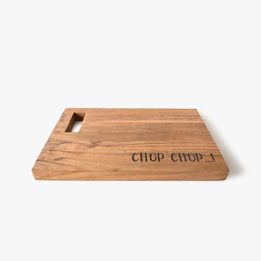 Buy Chopping Board - Minimal Wooden Chopping Board For Kitchen | Rectangular Brown Vegetable Cutting Board by Casa decor on IKIRU online store