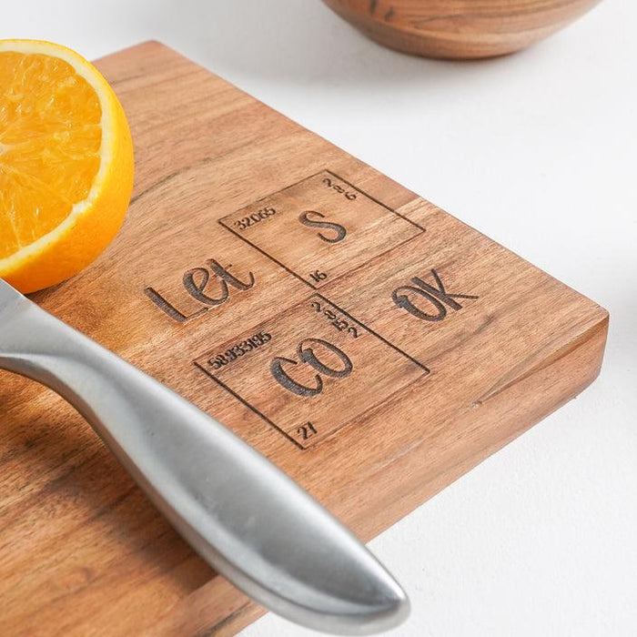 Buy Chopping Board - Wooden Brown Rectangular Chopping Board For Kitchenware by Casa decor on IKIRU online store