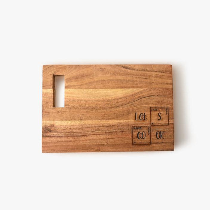 Buy Chopping Board - Wooden Brown Rectangular Chopping Board For Kitchenware by Casa decor on IKIRU online store