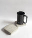 Buy Coaster - Concrete Square Table Coasters For Tea Coffee Water For Home & Office Set of 3 by Concrete Aesthetics on IKIRU online store