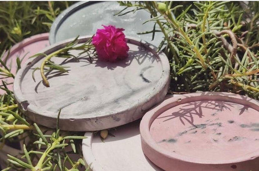 Buy Coaster - Handcrafted Decorative Round Coasters For Table & Serving by Farmaish on IKIRU online store