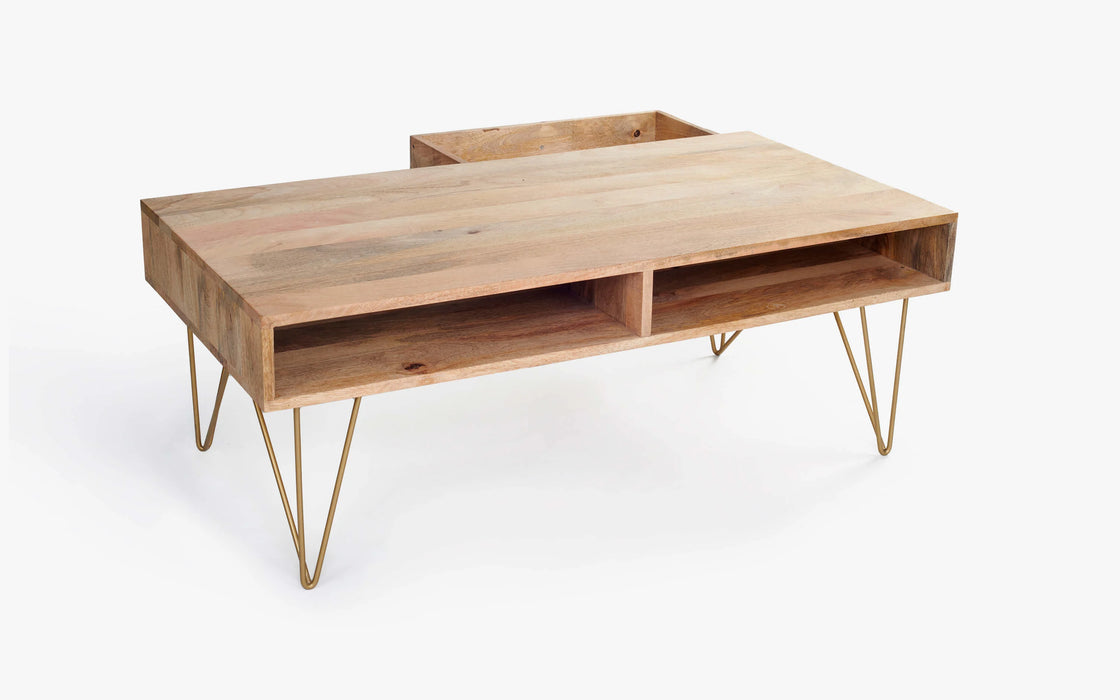 Buy Coffee Table - Art Deco Coffee Table Rectangle by Orange Tree on IKIRU online store
