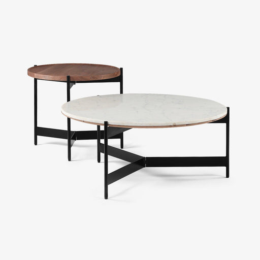 Buy Coffee Table - Ipiano Marble Coffee Table Set of 2 by Orange Tree on IKIRU online store