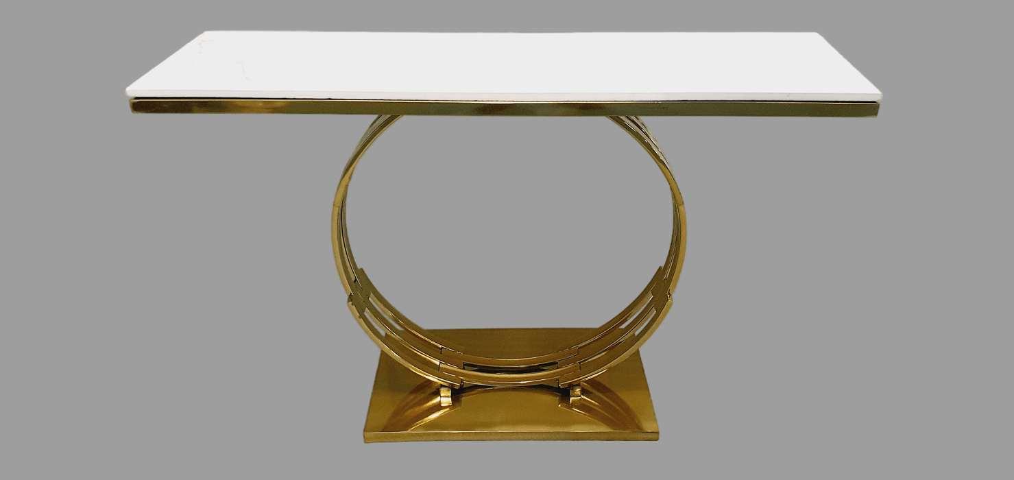 Buy Console Table - Classic Marble Console Side Table | End Table For Home And Living Room by Zona International on IKIRU online store