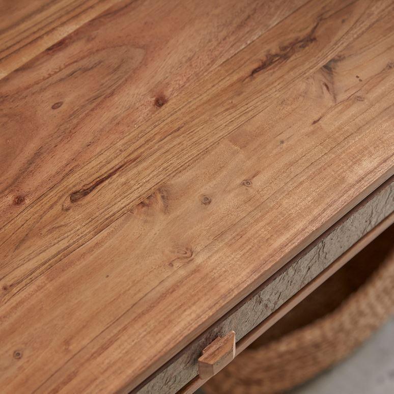 Buy Console Table - Jarrah Wooden Side Table | Wooden Study Table For Home And Office by The home dekor on IKIRU online store