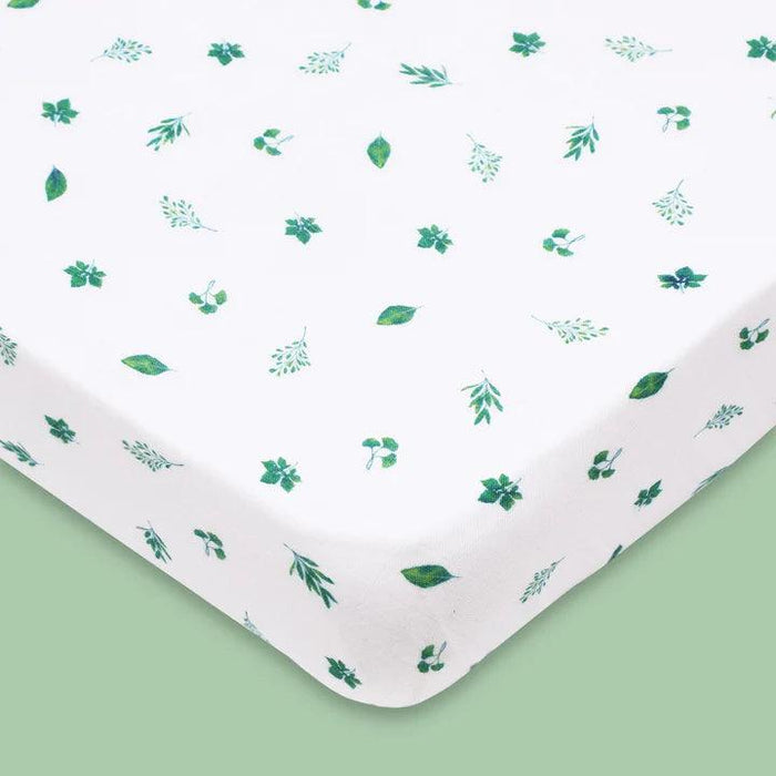 Buy Cot Sheets/ Baby Nests - Bamboo Muslin Fitted Cot Sheet – Tropical Vibes Only by Masilo on IKIRU online store