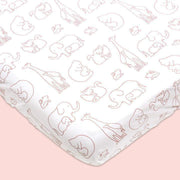 Buy Cot Sheets/ Baby Nests - Organic Cotton Fitted Cot Sheet – Always Be My Baby by Masilo on IKIRU online store