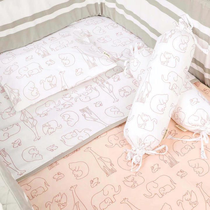Buy Cot Sheets/ Baby Nests - Organic Cotton Fitted Cot Sheet – Always Be My Baby by Masilo on IKIRU online store