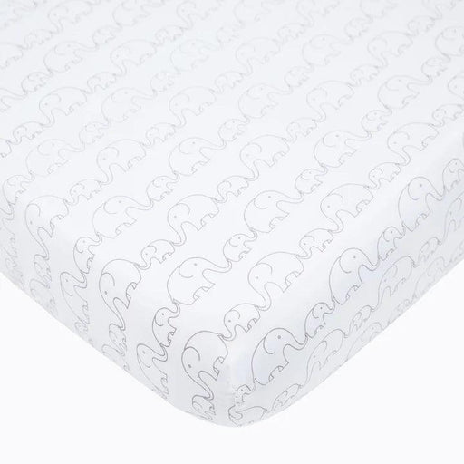 Buy Cot Sheets/ Baby Nests - Organic Cotton Fitted Cot Sheet – Elephant Parade by Masilo on IKIRU online store