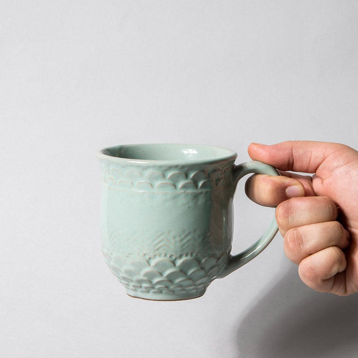 Buy Cups & Mugs - Aqua Coffee Mugs & Trail Mix Gift Box | Cup Set For kitchenware & Gifting by The Table Fable on IKIRU online store