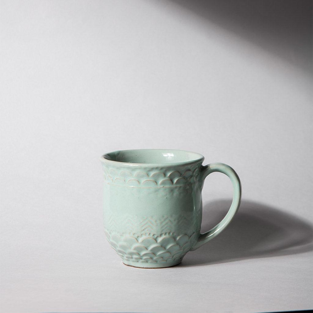 Buy Cups & Mugs - Aqua Coffee Mugs & Trail Mix Gift Box | Cup Set For kitchenware & Gifting by The Table Fable on IKIRU online store