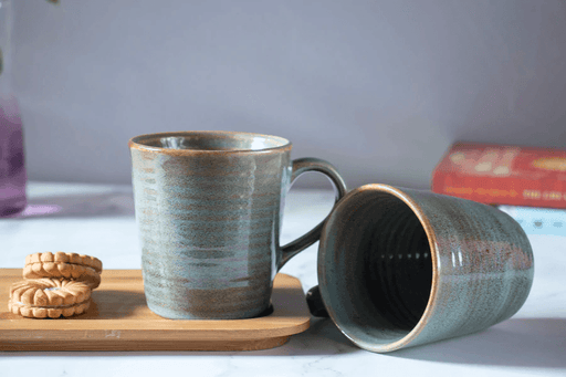 Buy Cups & Mugs - Dove Blue Coffee Mug Set of 2 by The Table Fable on IKIRU online store