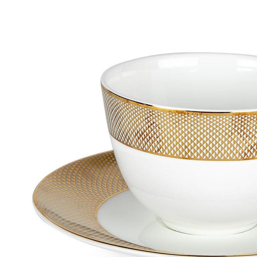 Buy Cups & Mugs - Platina Cup & Saucer by Home4U on IKIRU online store