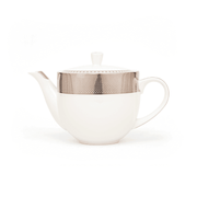 Buy Cups & Mugs - Platina Gold & White Tea Pot | Stylish Kettle For Serving by Home4U on IKIRU online store