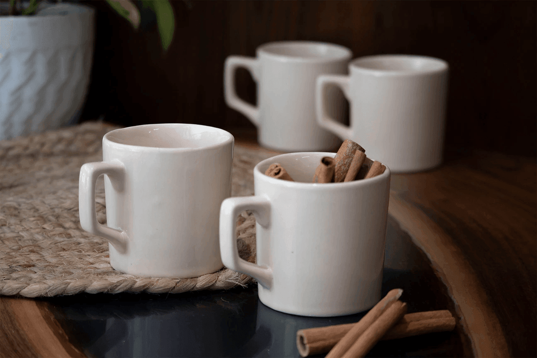 Buy Cups & Mugs - Staple Tea Cup Set of 6 by The Table Fable on IKIRU online store