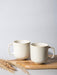Buy Cups & Mugs - Striped Ivory Mug by The Table Fable on IKIRU online store