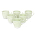 Buy Cups & Mugs - Stylish Tea & Coffee Mug Set of 6 Light Green Floral Printed by Home4U on IKIRU online store