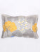 Buy Cushion cover - Contrast Grey & Yellow Printed Cotton Pillow Cover Set of 2 For Bedroom by House this on IKIRU online store